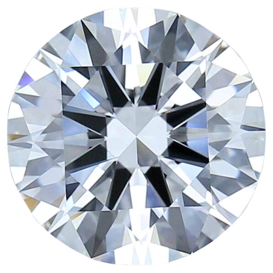 Brilliant 3.02ct Ideal Cut Round Diamond - GIA Certified For Sale