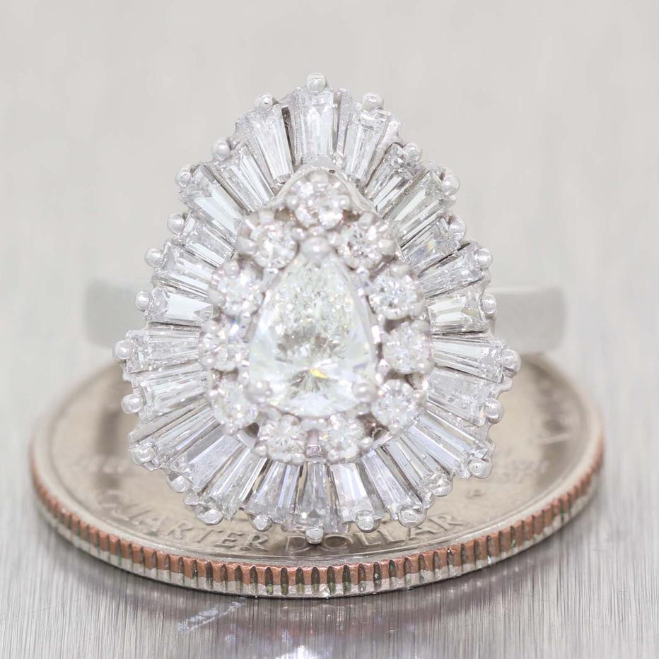 ballerina engagement ring