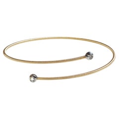 Brilliante Armband Efeu Gold Wire Wrapping Deutsche Präzision
