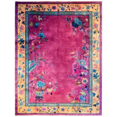 Brilliant Chinese Art Deco Rug