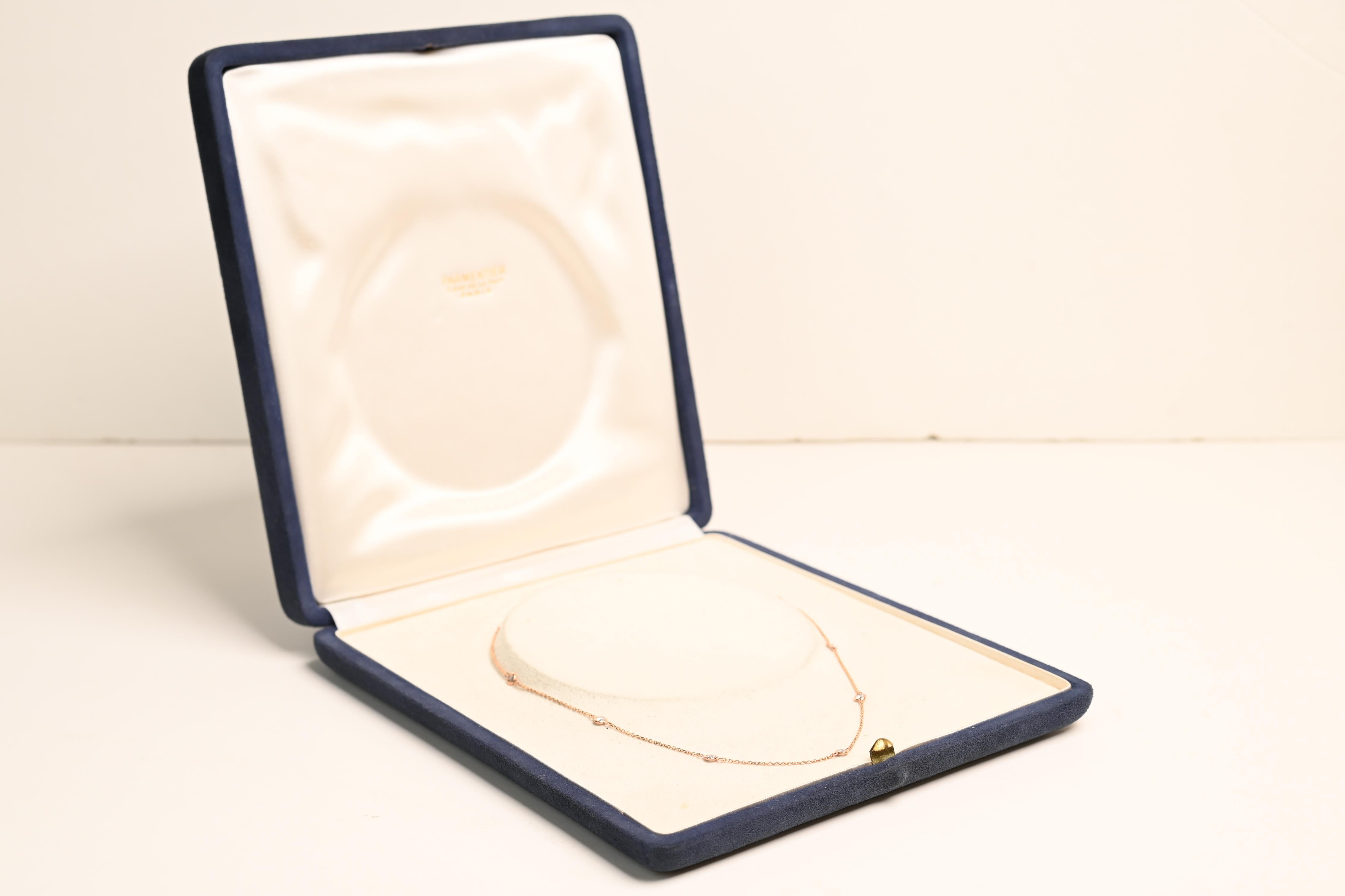 Art Déco Collana con diamanti taglio Brilliante (circa 1 carato), oro giallo 14K in vendita