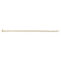Klassisches Tennisarmband mit Brillantschliff