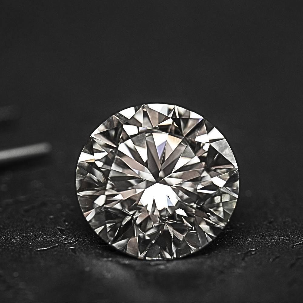 Taille brillant Diamant naturel taille brillant 1.26CT G VVS2 (HRD) en vente
