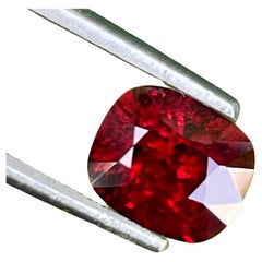 Brilliant Dark Red Spinel Stone 1.38 Carats Spinel Gemstones Spinel Jewellery