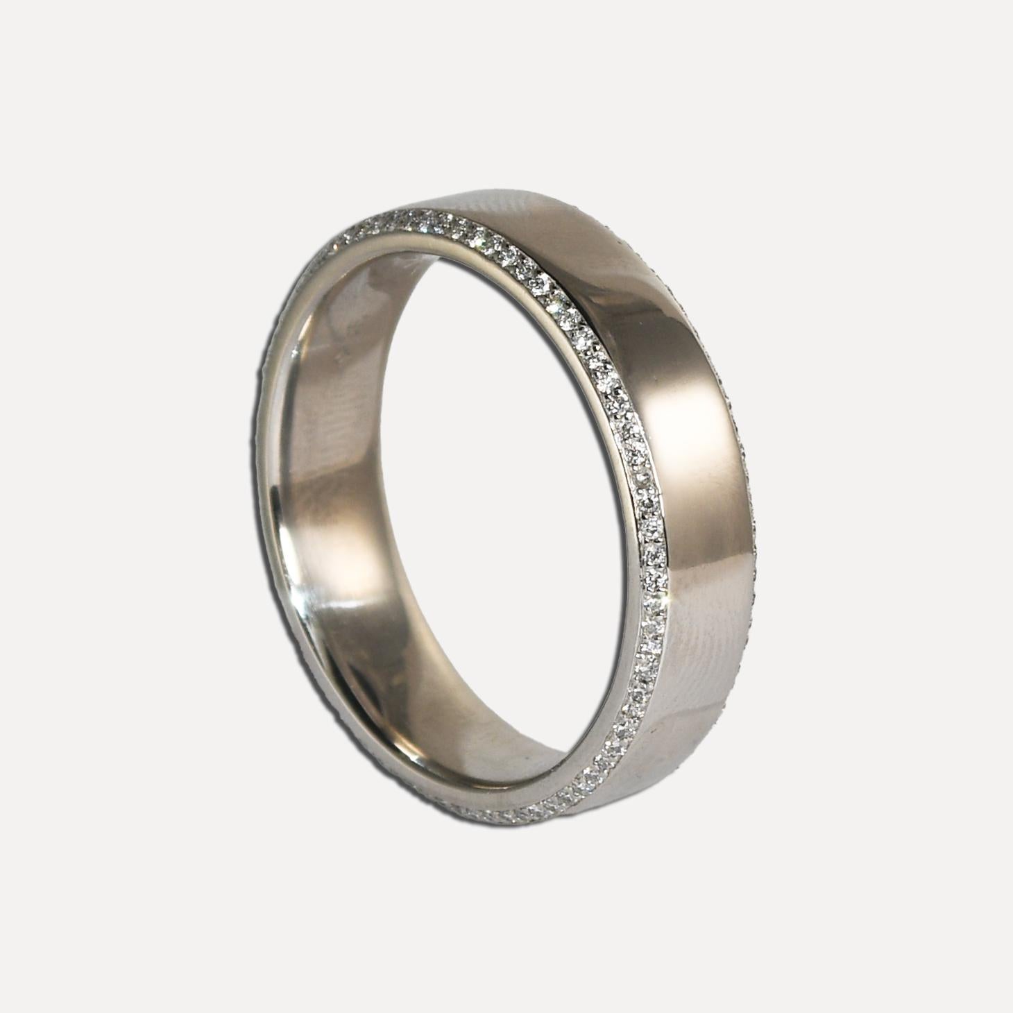 Brilliant Earth Platinum Diamond Eternity Ring 0.30ct For Sale 1