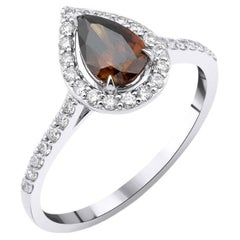 1.13ct Fancy Brown Diamond Ring