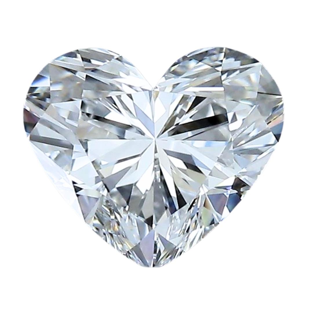 Diamant naturel brillant taille idéale 1 pièce/1,00ct - certifié GIA en vente 2
