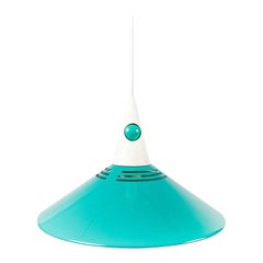Brilliant Memphis Style Ceiling Light, 1980's