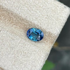 Brilliant Rare Teal Sapphire Gemstone 1.69 Carats Heated Sapphire Sapphire Stone