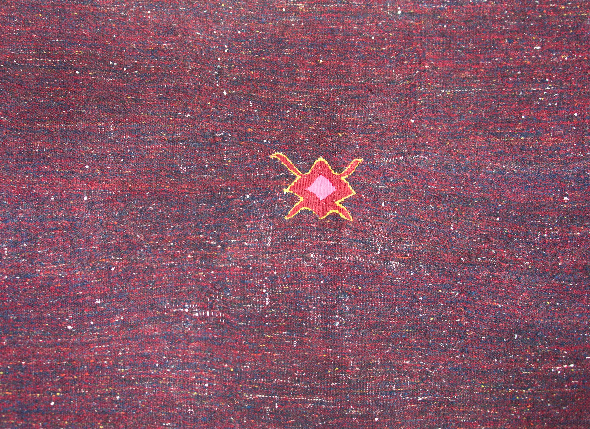 Brillianter Gabbeh-Kilim-Teppich im Vintage-Stil im Angebot 4