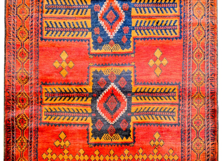 Brilliant Vintage Turkish Rug For Sale at 1stDibs