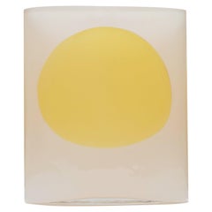 Brilliant Yellow Small Isla Glass Vase
