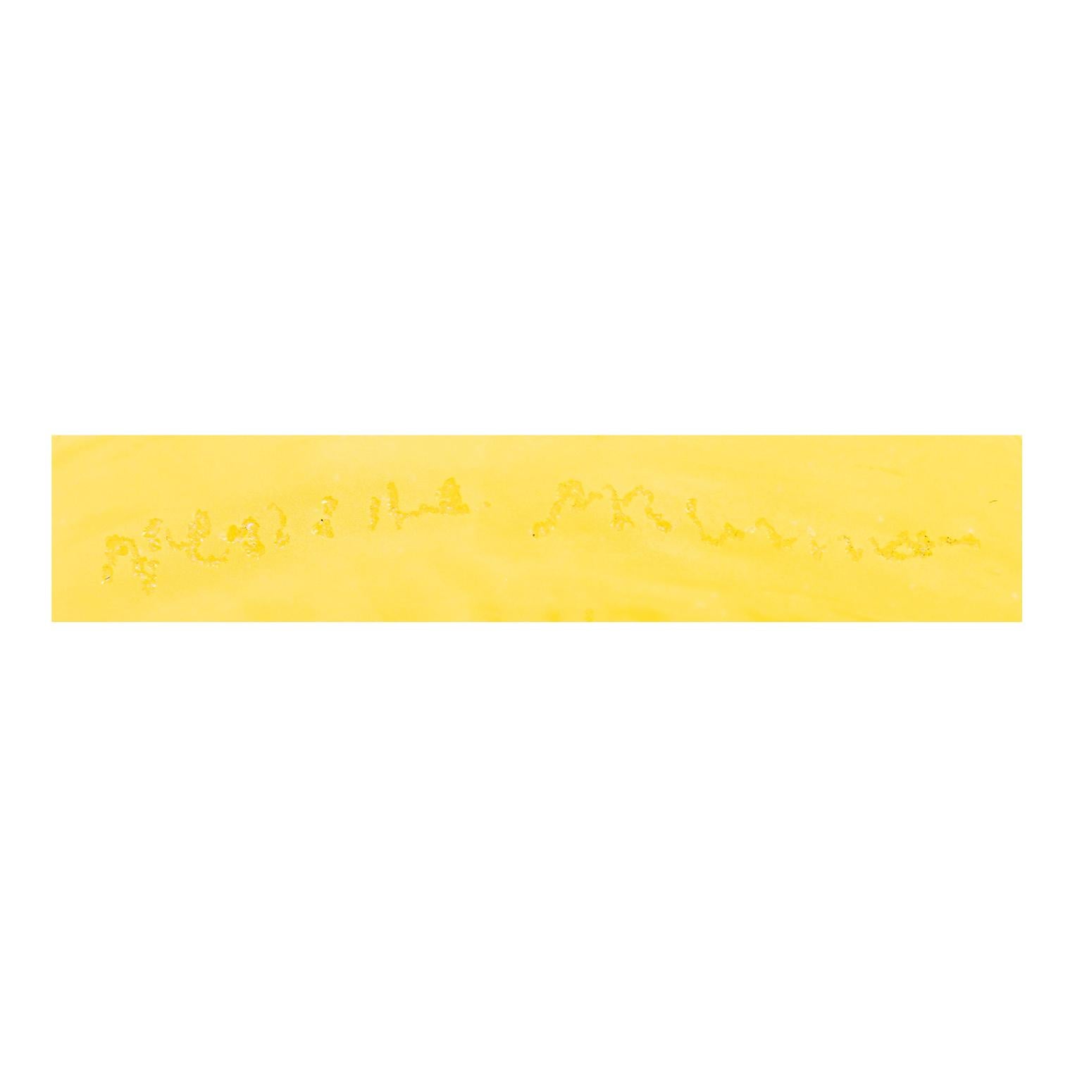 Vase Venini jaune brillant Excellent état - En vente à Litchfield, CT