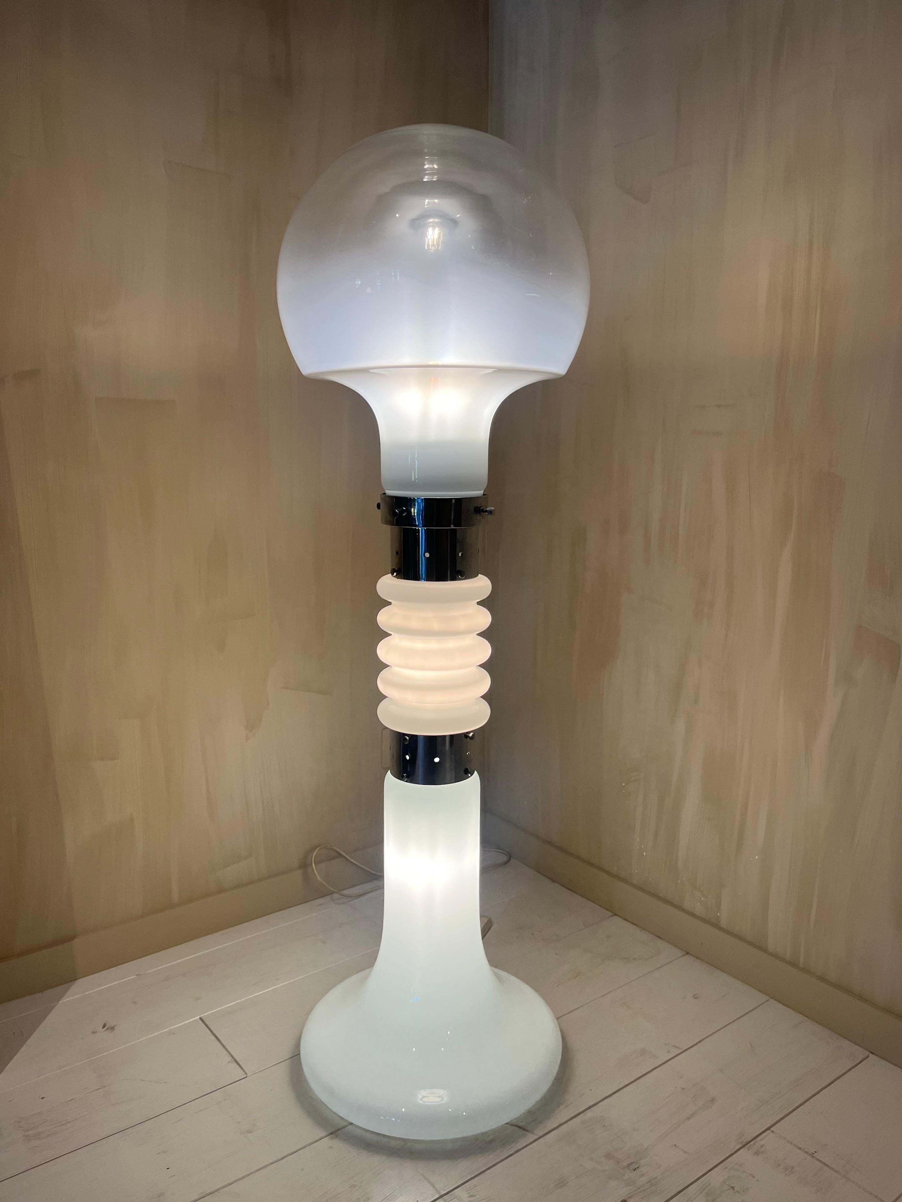 Space Age Lampada Brillo di Carlo Nason per Mazzega, anni '70 in vendita