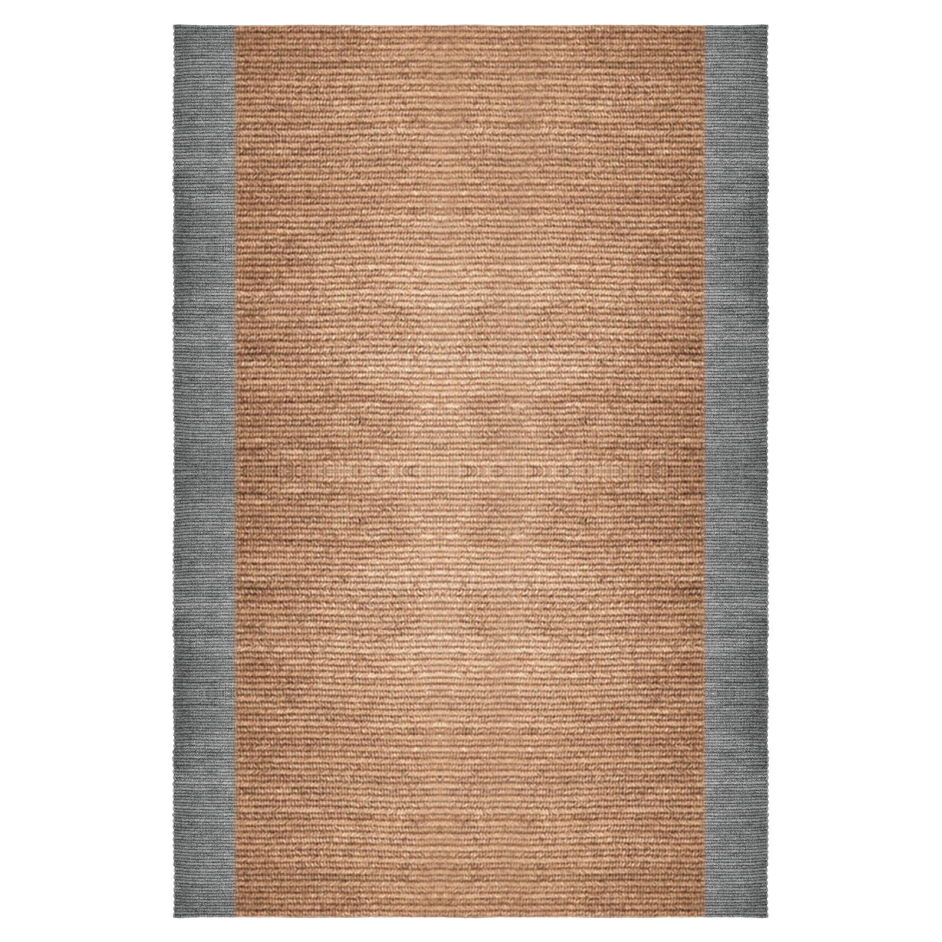 'Brim Duo' Rug in Abaca by Claire Vos for Musett Design For Sale