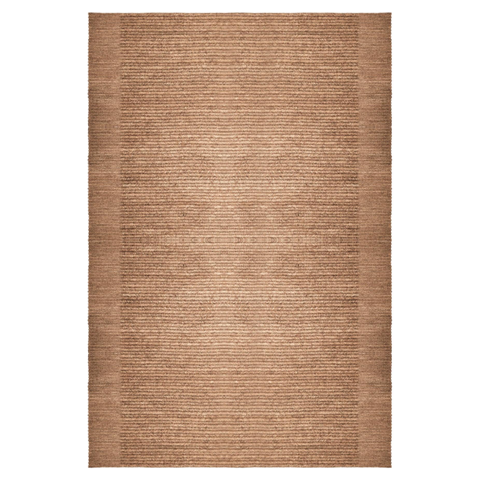 „Brim Uni“-Teppich aus Abaca, 200x300cm, von Claire Vos für Musett Design
