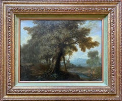 'A Pair of Forest Landscapes' by Philipp H. Brinckmann (1709 – 1761) Old Master