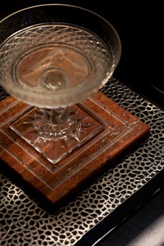 Brindisi Decorative Coaster by Rytsola, Italian Marble