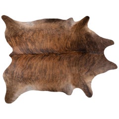 Brindle Genuine Brazilian Cowhide