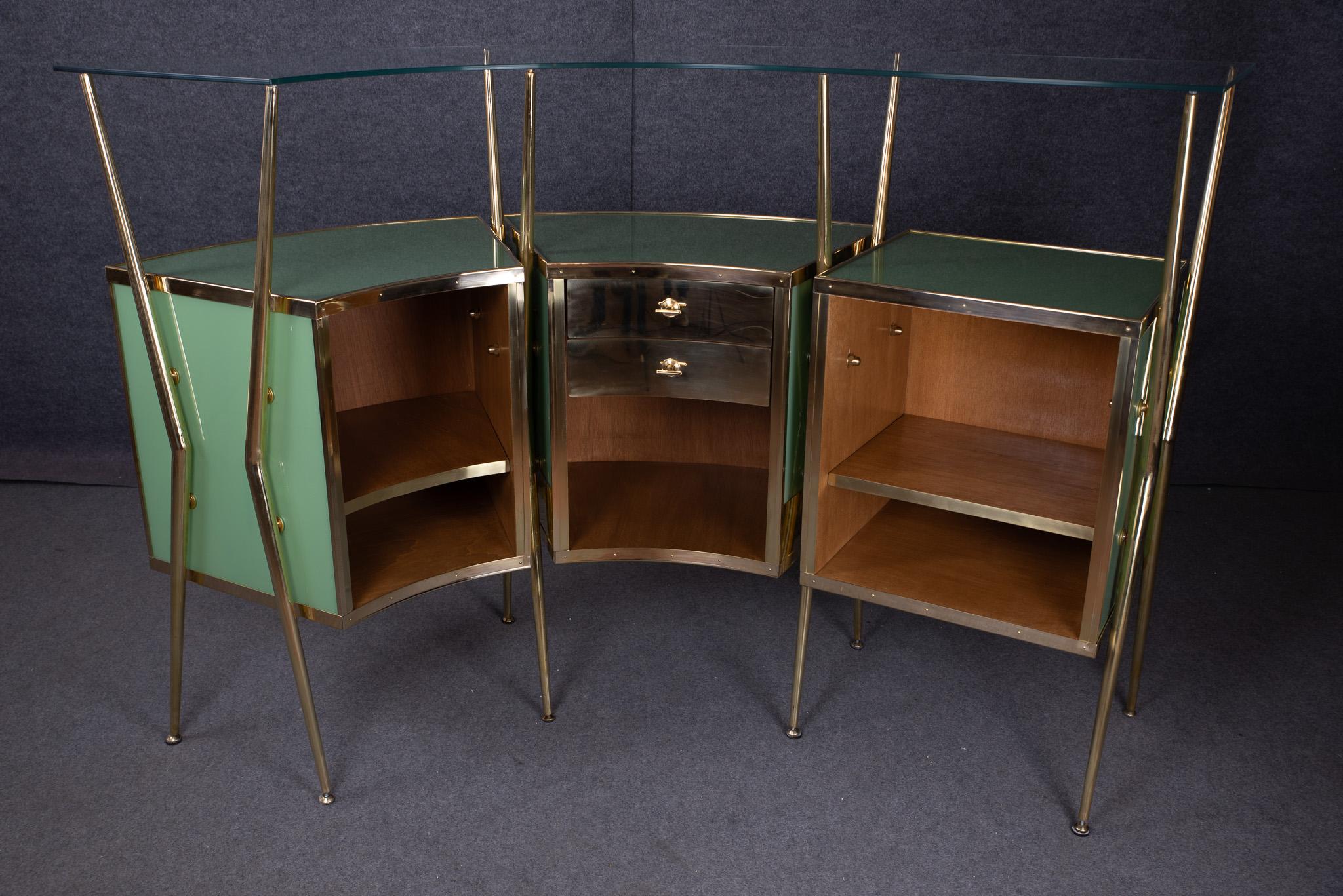 Bring your space to life with the Gio Ponti-inspired dry bar by Justfurnituress in vendita 9