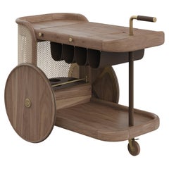 Brinsley Bar Cart By Wood Tailors Club Made in Portugal
