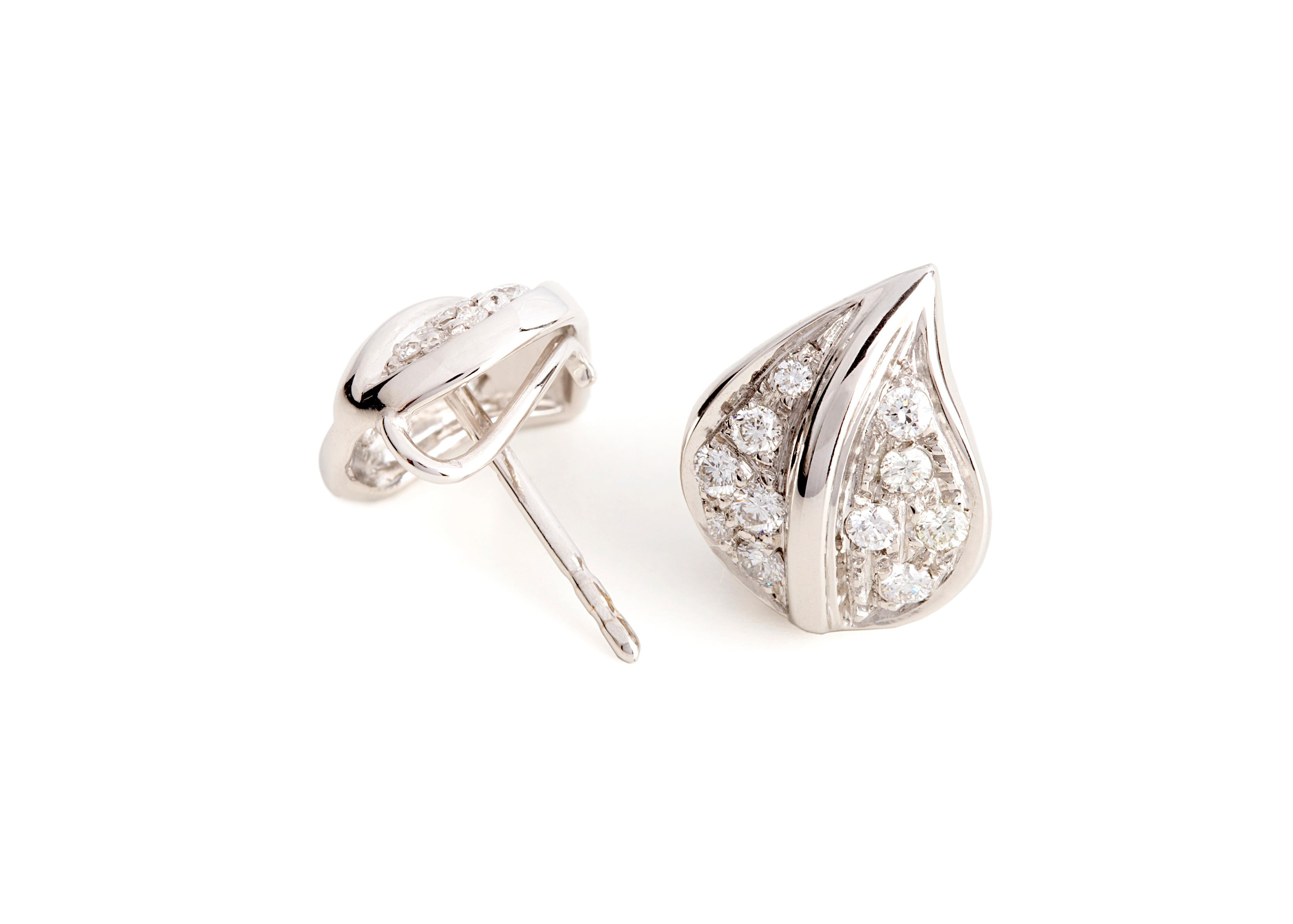 diamond earrings with detachable drops