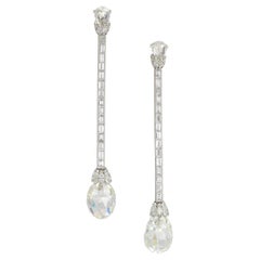 Briolette Diamond Earrings