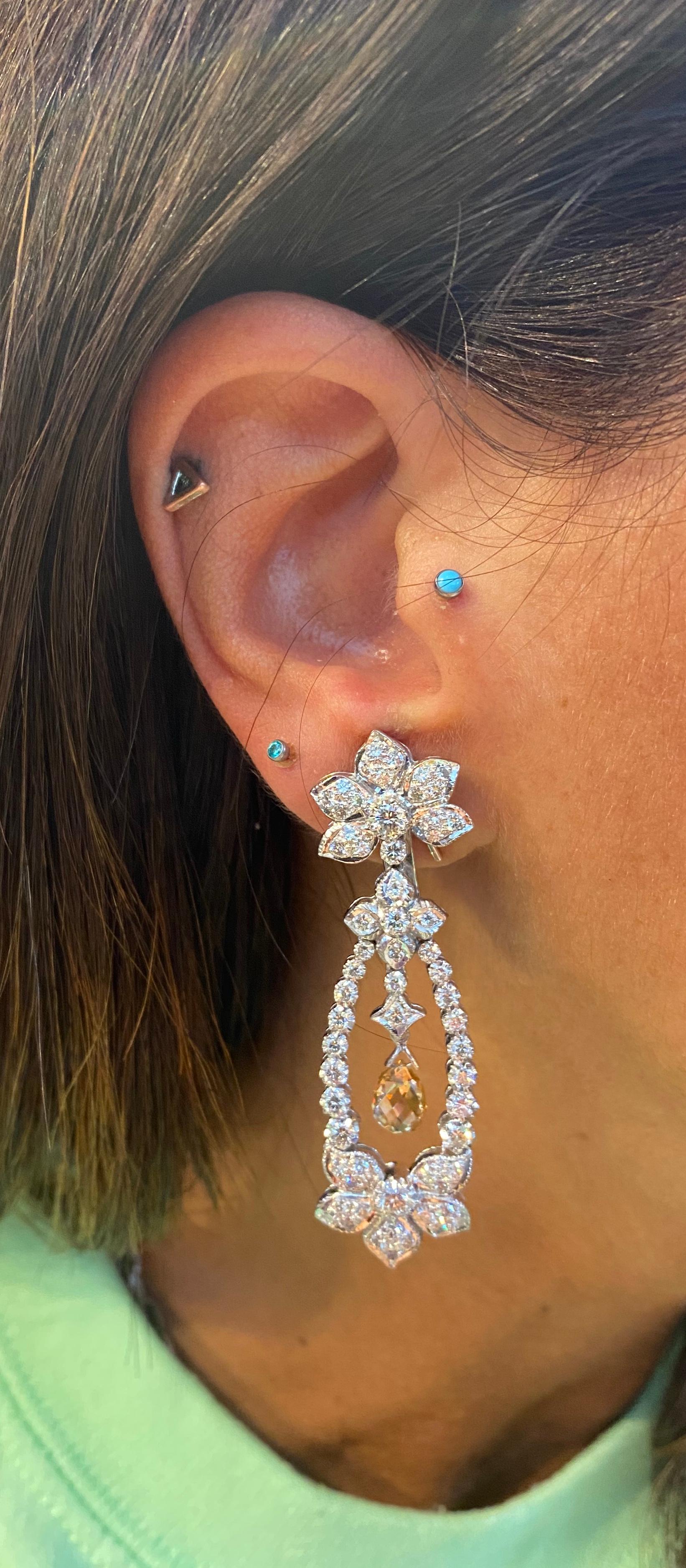 elizabeth taylor chandelier earrings