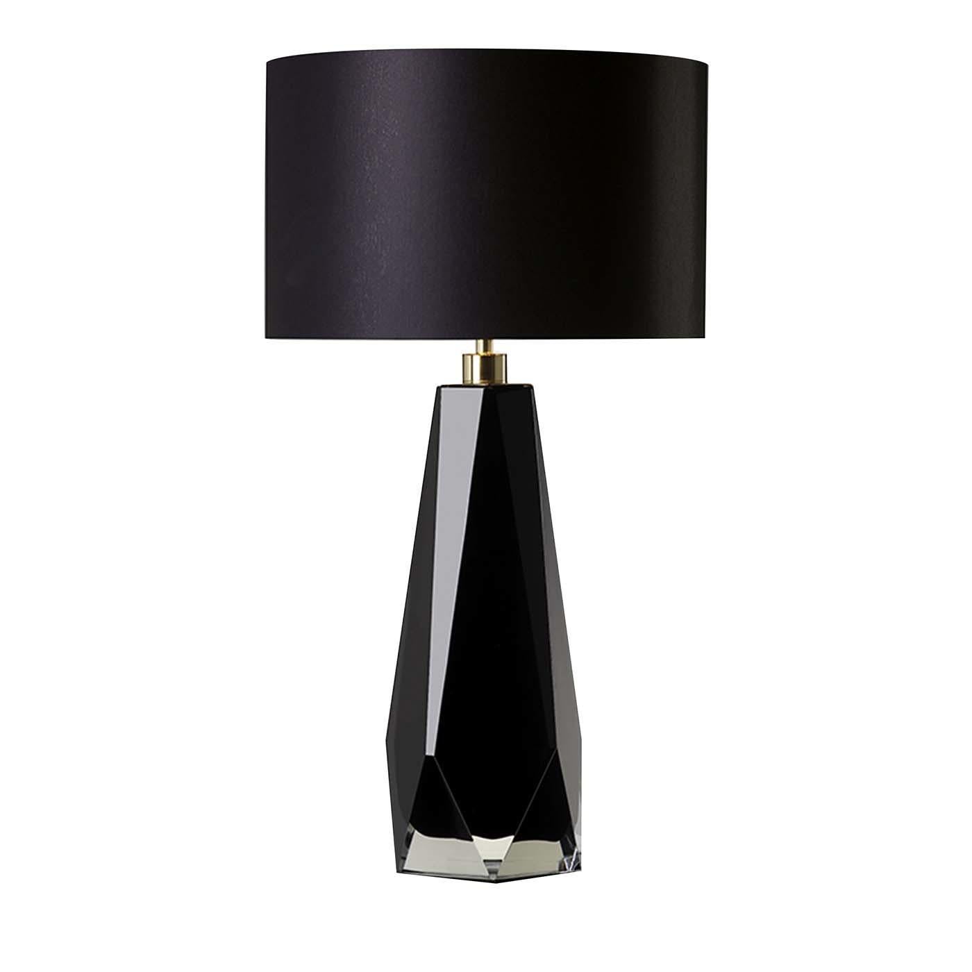 vintage cut glass table lamps