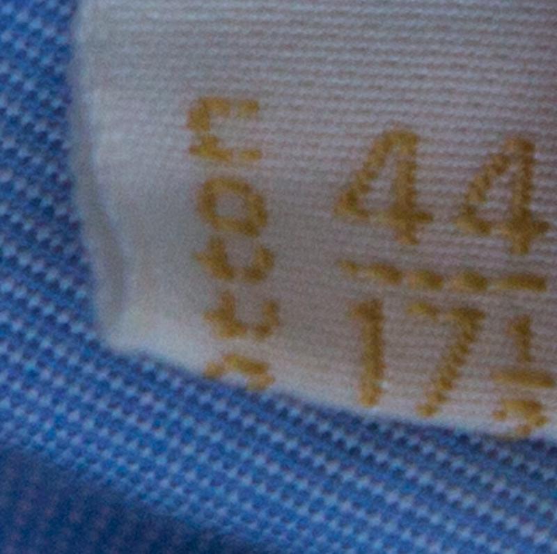 Brioni Blue Cotton Button Front Regular Fit Shirt XXXL 2
