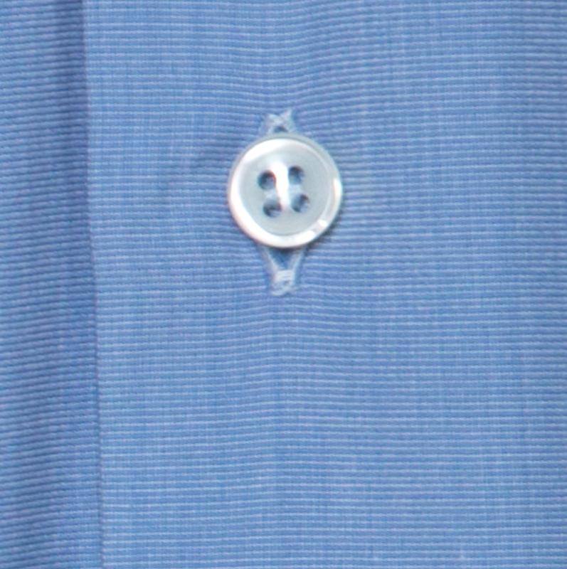 Brioni Blue Cotton Button Front Regular Fit Shirt XXXL 3