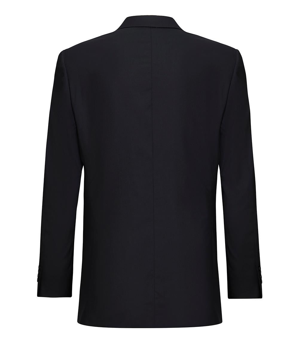 Black Brioni Palatino Two-Piece Wool Suit 