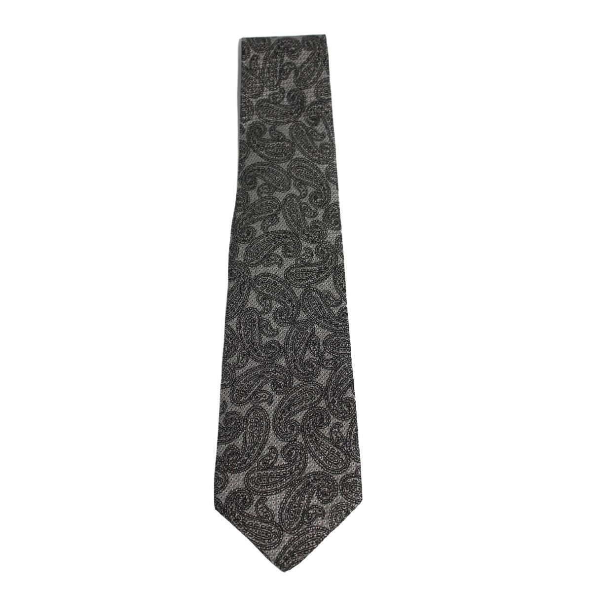 grey paisley tie