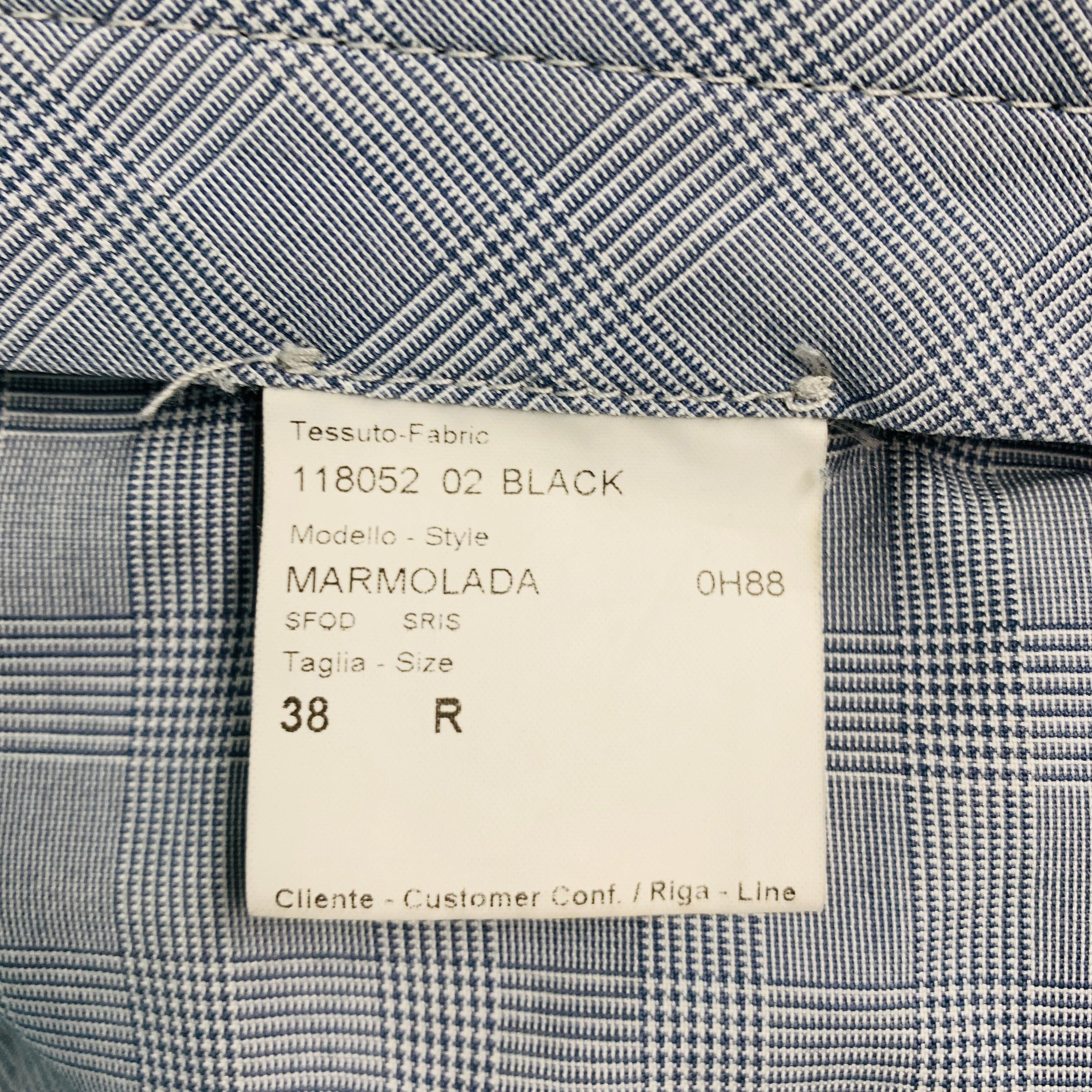 BRIONI Size 38 Grey Cotton Blend 5 Pockets Jeans For Sale 1