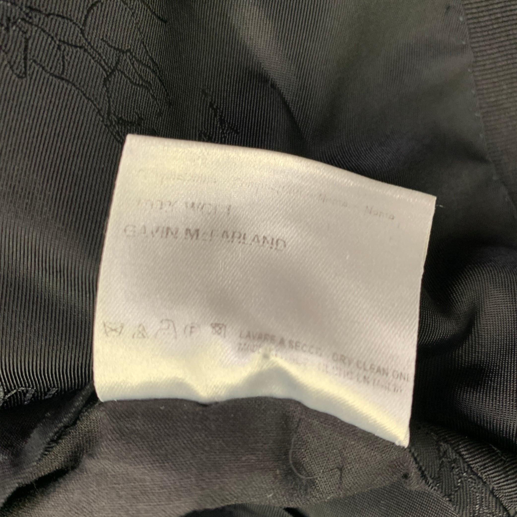 BRIONI Size 46 Black Wool Tuxedo Peak Lapel Sport Coat For Sale 4