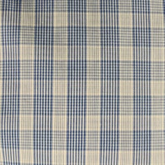 BRIONI Size L Blue Light Blue Plaid Cotton Button Up Long Sleeve Shirt