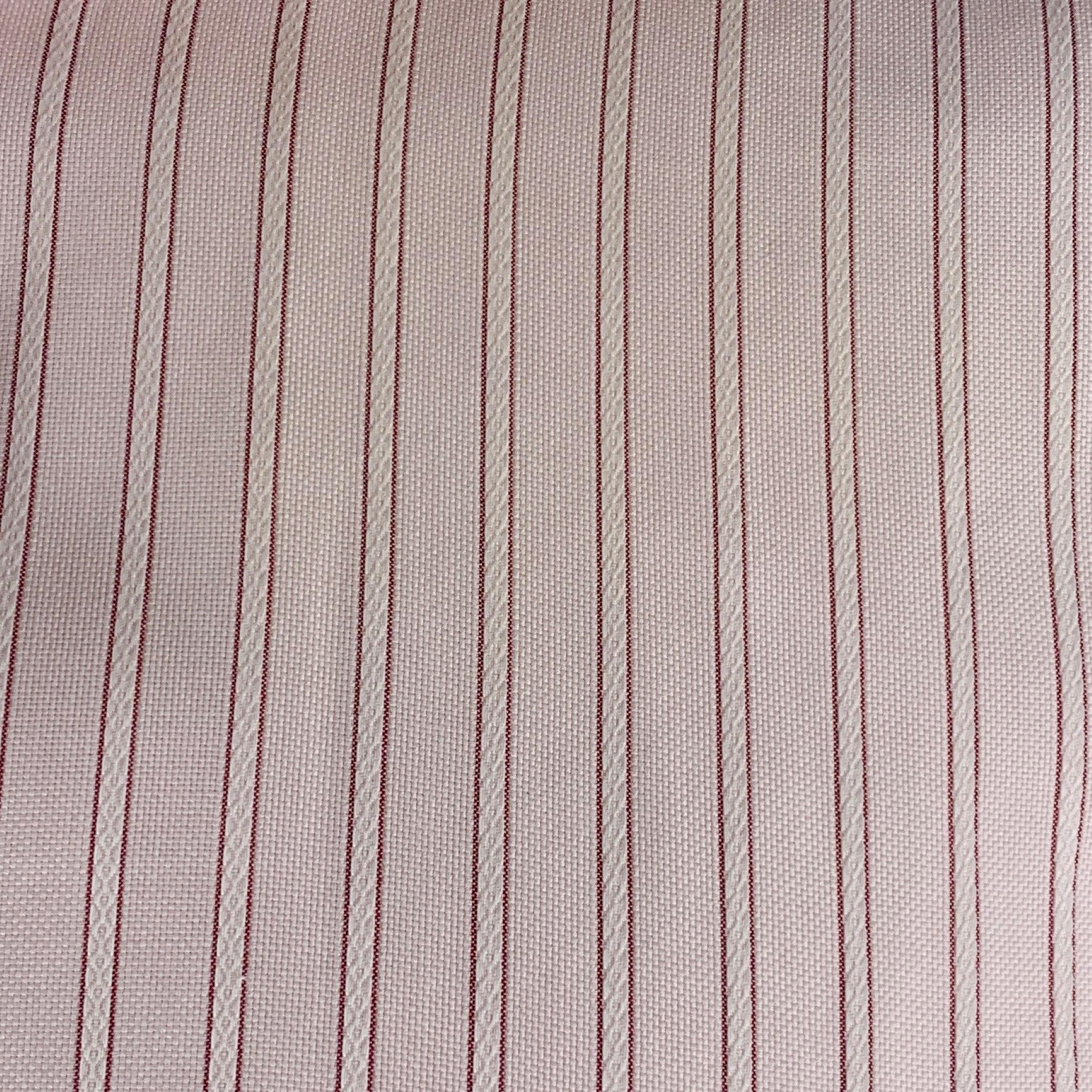 BRIONI long sleeve shirt in a pink cotton woven fabric featuring a stripe pattern, spread collar, and button closure. Made in Italy.Very Good Pre-Owned Condition. Minor marks. 

Marked:   L/15.5 

Measurements: 
 
Shoulder: 1 inches Chest: 45 inches
