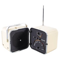 Radio « Cubo » Brionvega mod «TS-502 » de M. Zanuso et R. Sapper, Italie, 1964