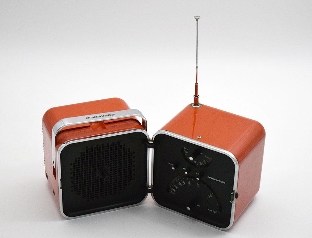 Brionvega Radiocubo by Zanuso & Sapper, 1960s For Sale 3