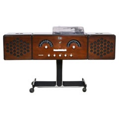 Used Brionvega RR126 in Teak by Achille and Pier Giacomo Castiglioni, Italy, 1960s