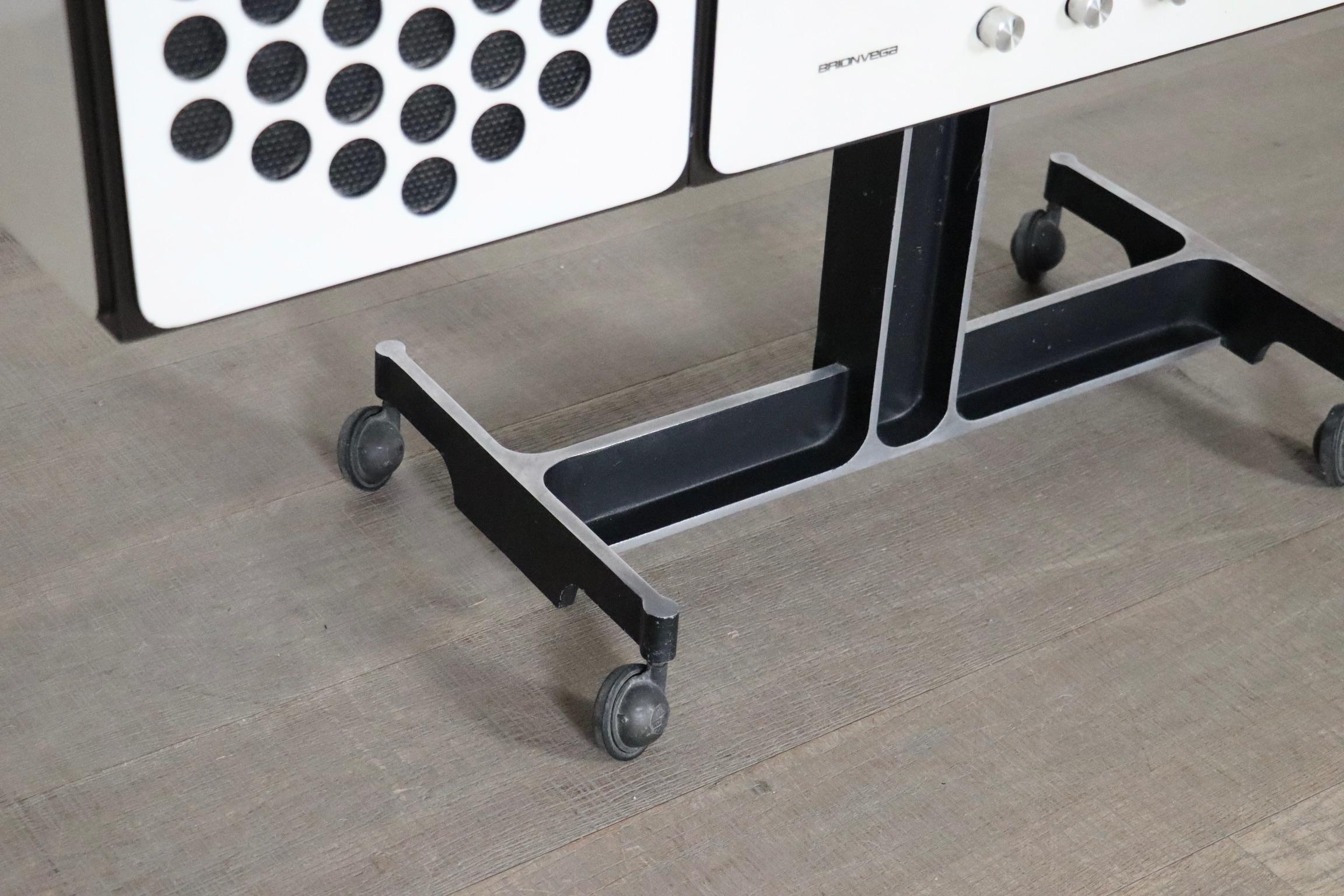 Brionvega RR126 In white By Achille And Pier Giacomo Castiglioni, Italy 1960s 1