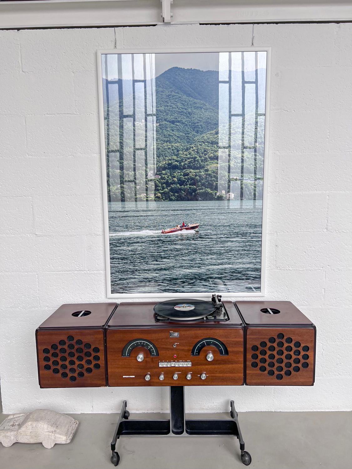 Brionvega RR126 Radio-Turntisch, Italienisch, Mitte des Jahrhunderts von Achille Castiglioni (Moderne der Mitte des Jahrhunderts) im Angebot