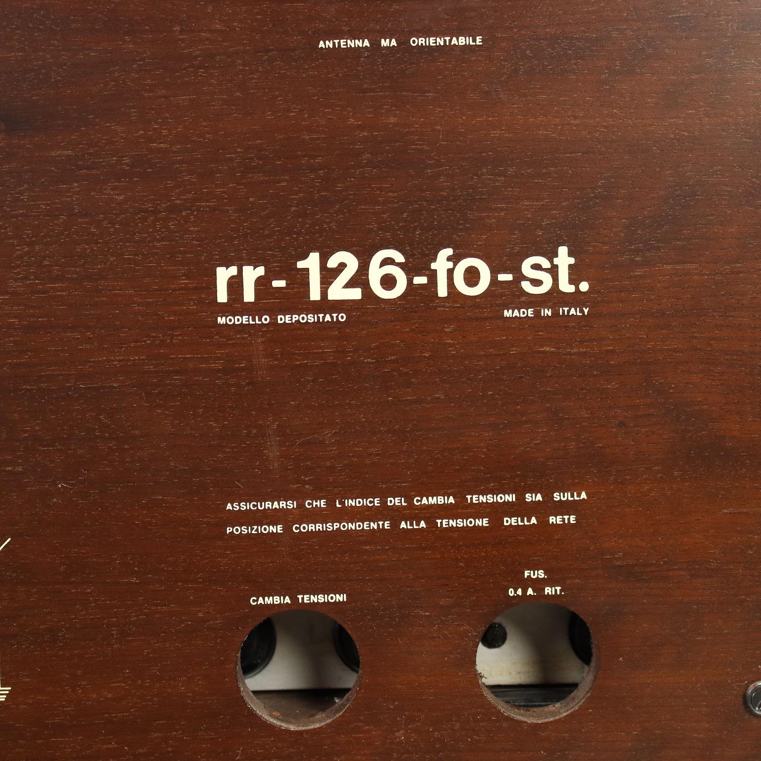 Briovega RR126 Radiophonograph Wood Italy 1970s 8