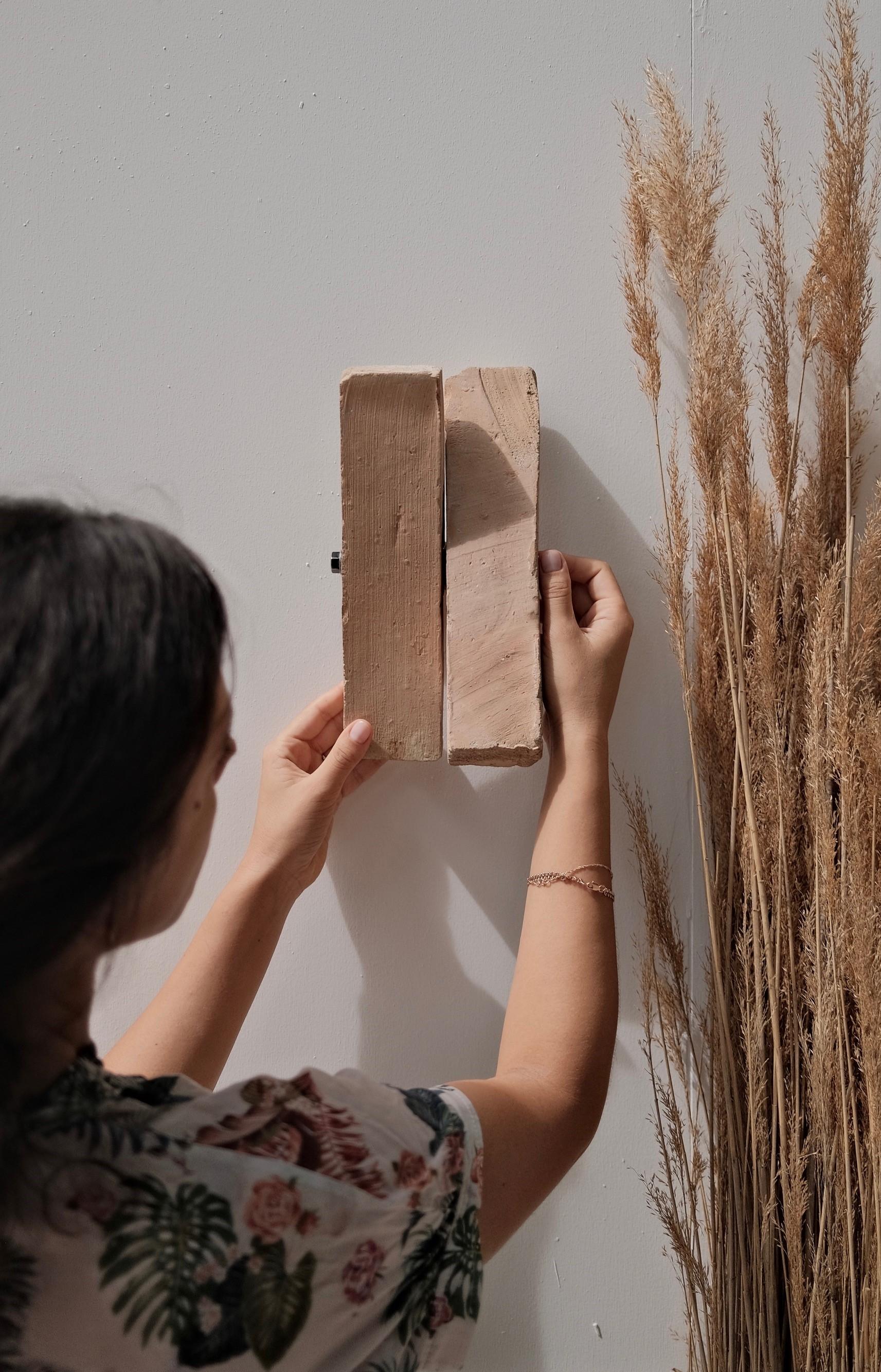XXIe siècle et contemporain Briques Wall Light by Bosc Design en vente