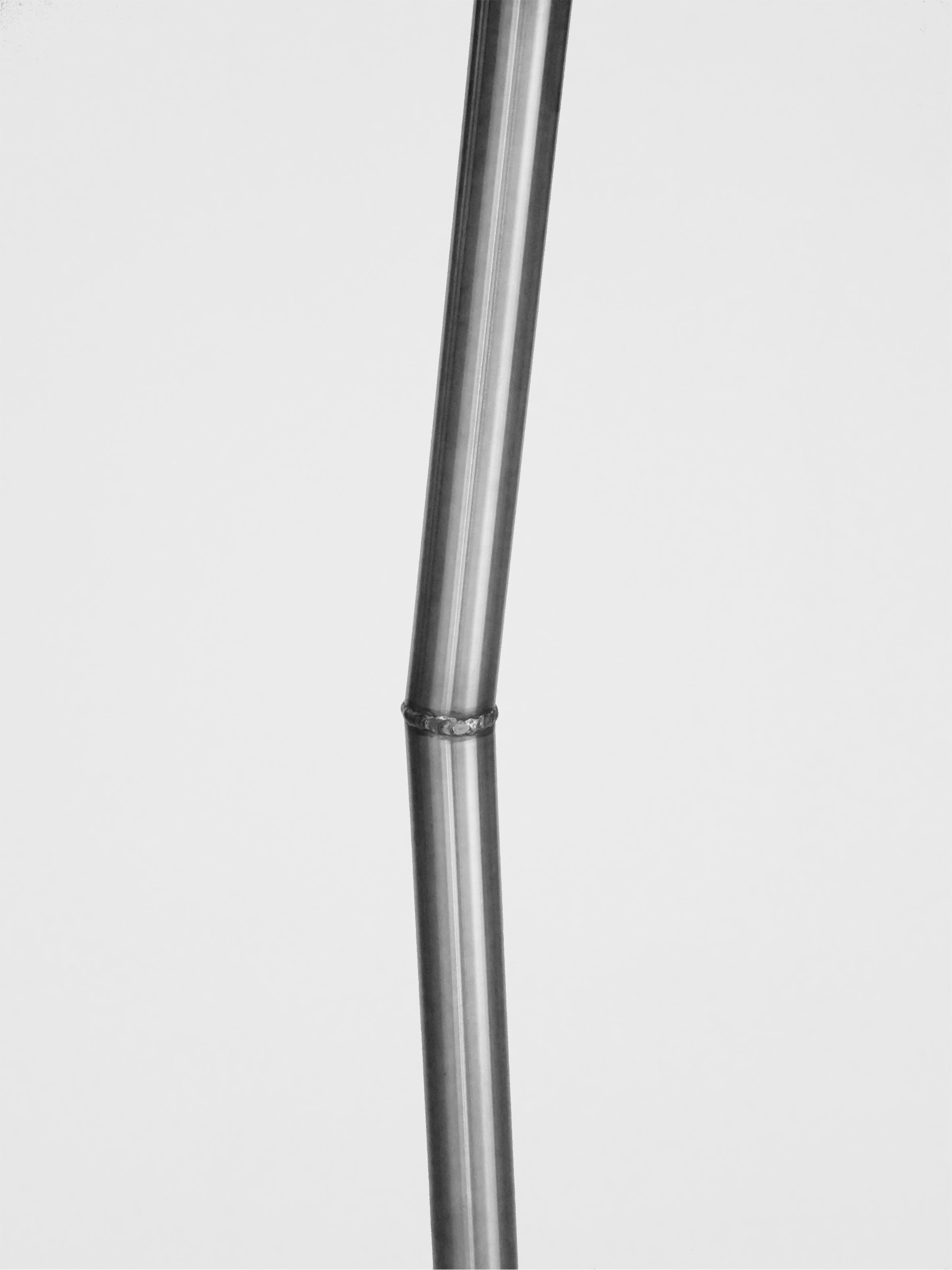 French Brisé Floor Lamp by ROCHE & FRÈRES For Sale
