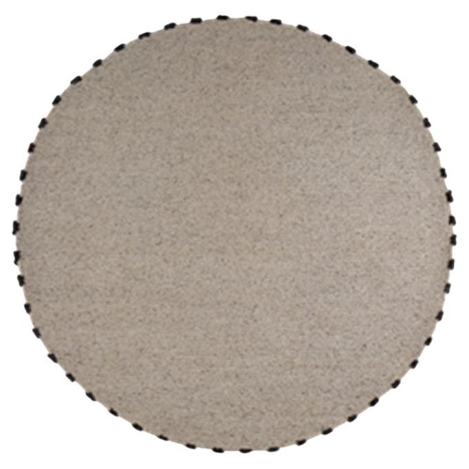 Brish' Outdoor Exzellenz: Handgewebter Teppich aus 100% PET, ⌀ 200 cm