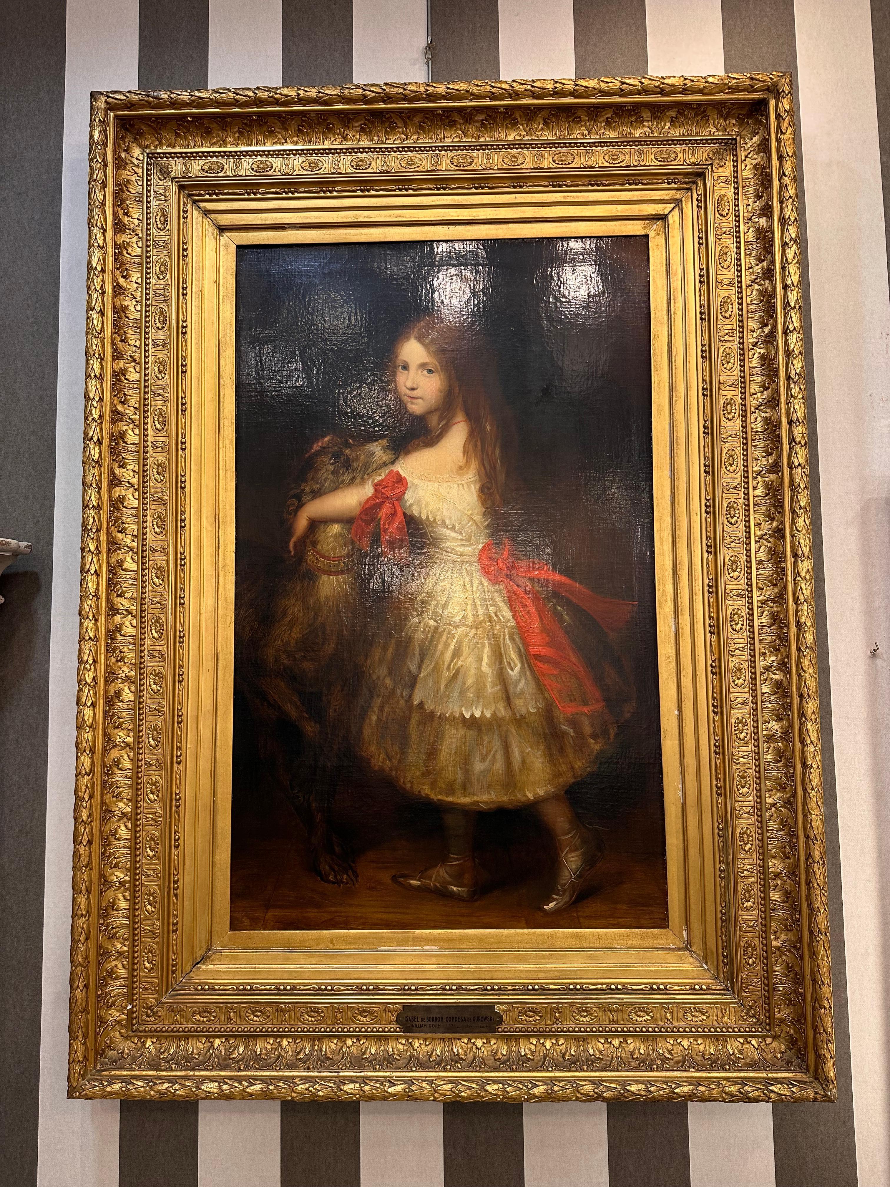 Bristish  Victorian Painting  William Gorman Wills Isabel de Borbon 5