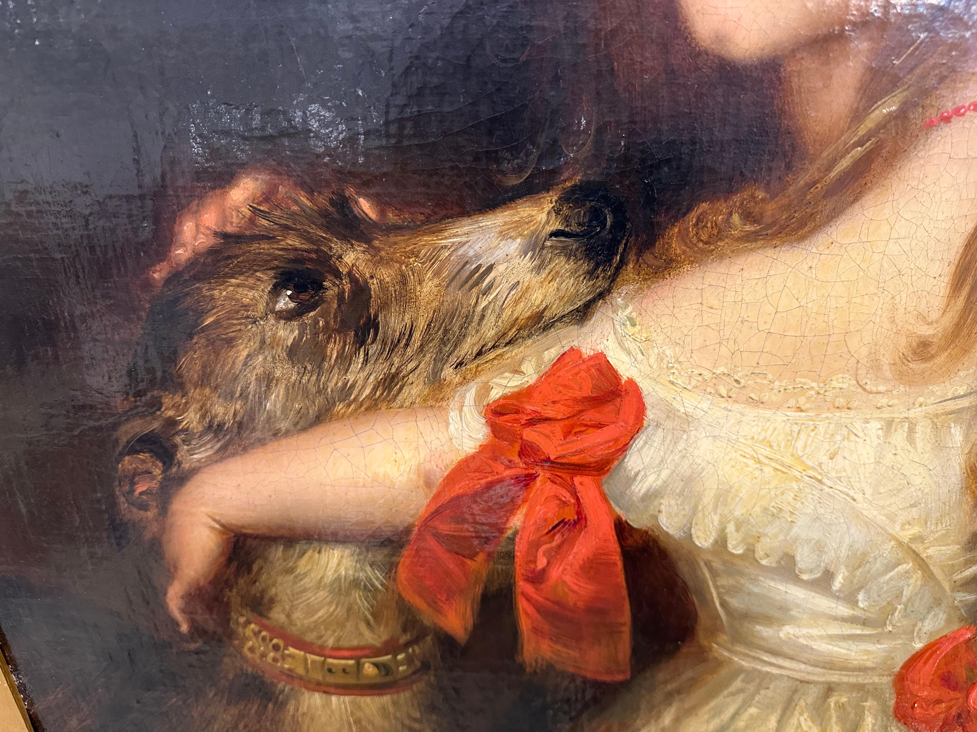 Bristish  Victorian Painting  William Gorman Wills Isabel de Borbon 9