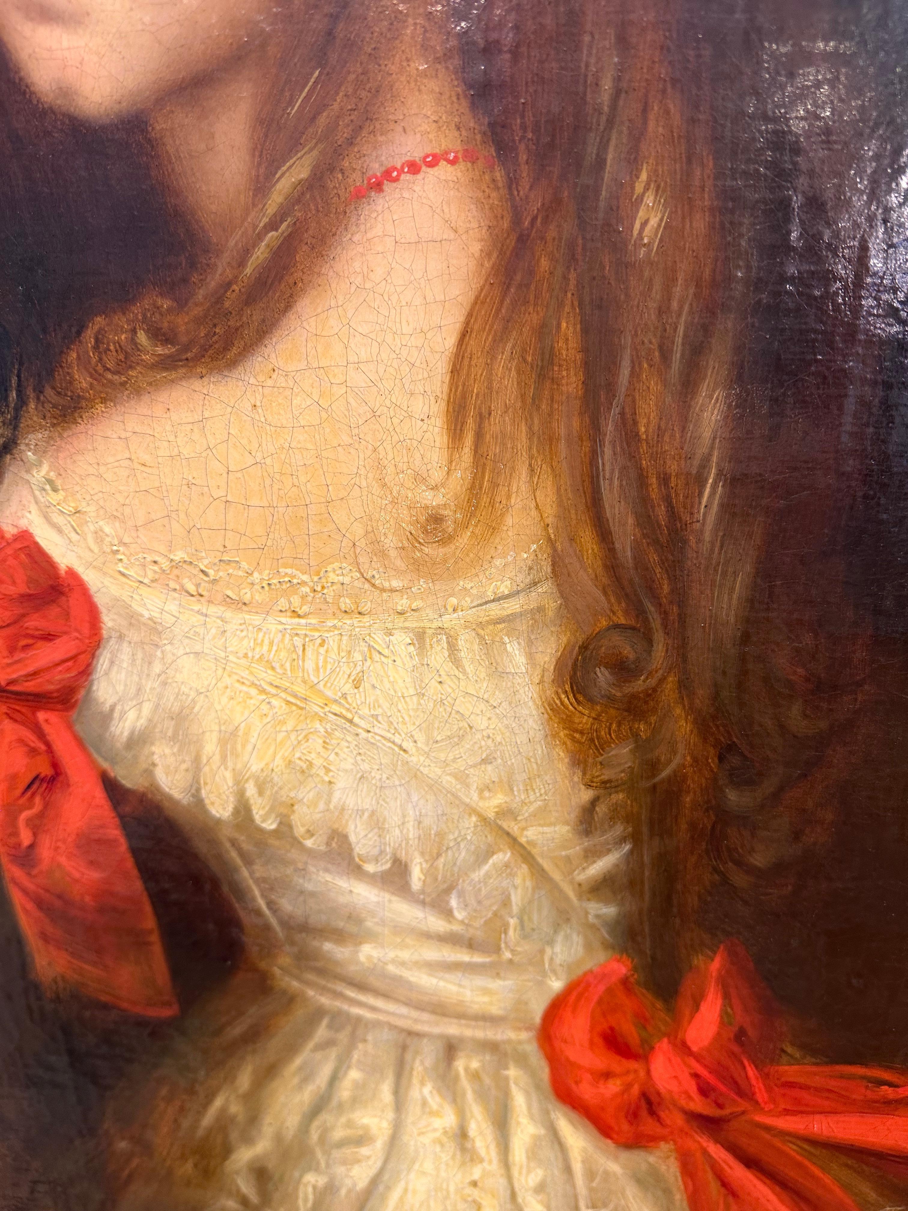 Bristish  Victorian Painting  William Gorman Wills Isabel de Borbon 1