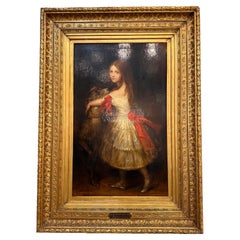 Bristish  Peinture victorienne  William Gorman testament Isabel de Borbon